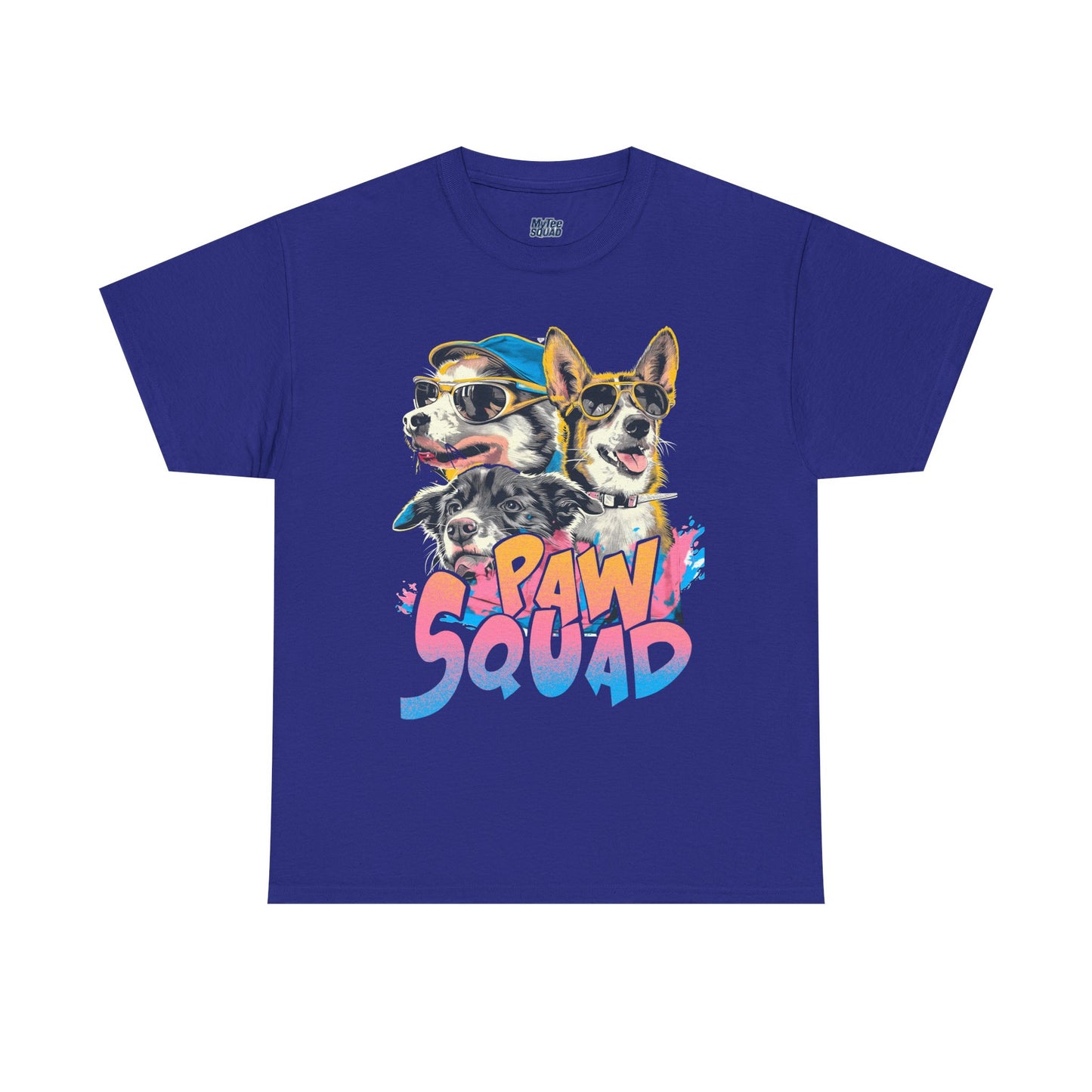 Paw Squad Unisex T-Shirt – Dog Crew Graphic Tee For Pet Lovers