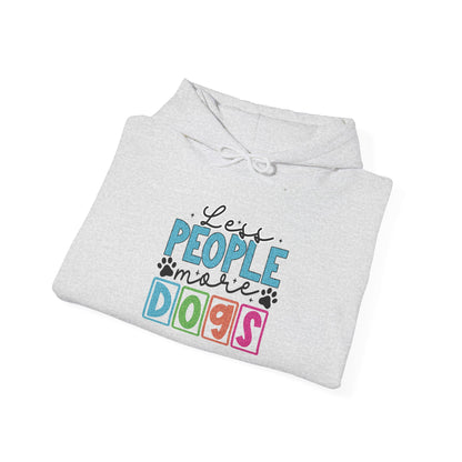 Less People More Dogs Unisex Hoodie, Gifts For Pet Owners