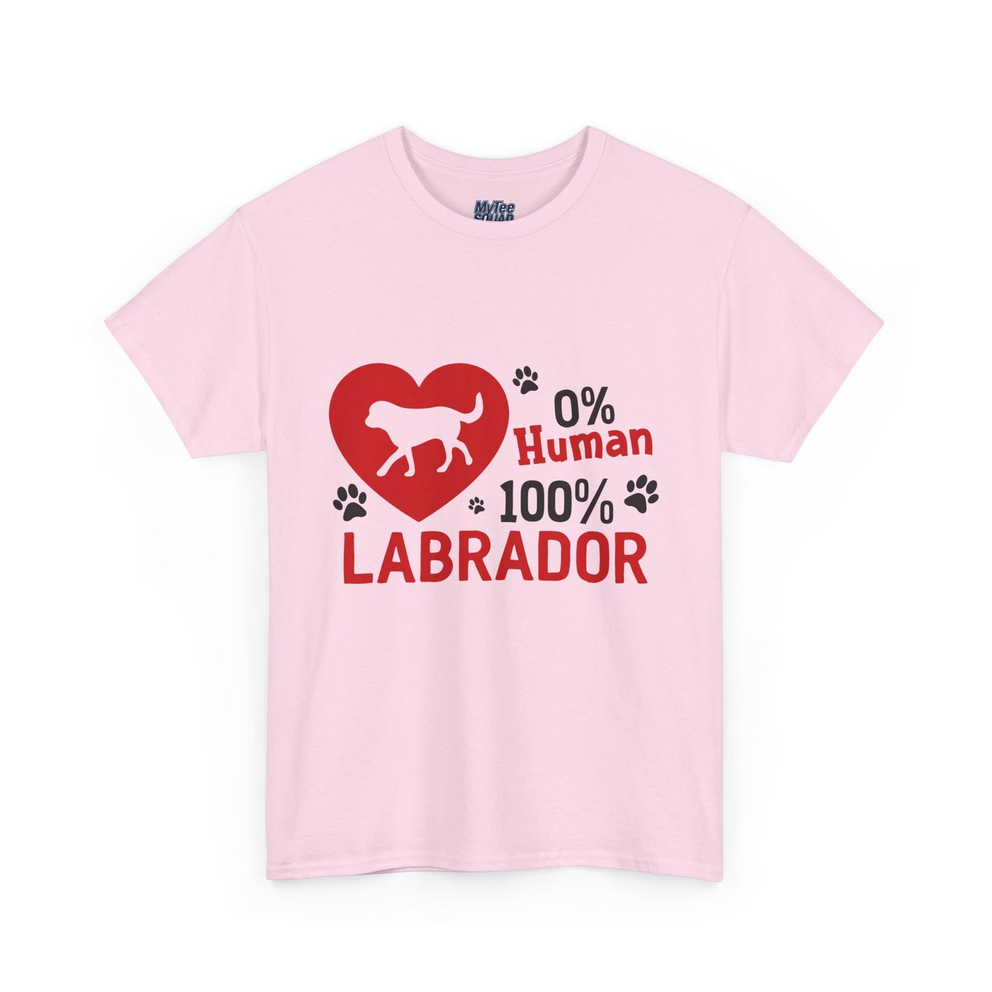 0% Human 100% Labrador Unisex T-Shirt