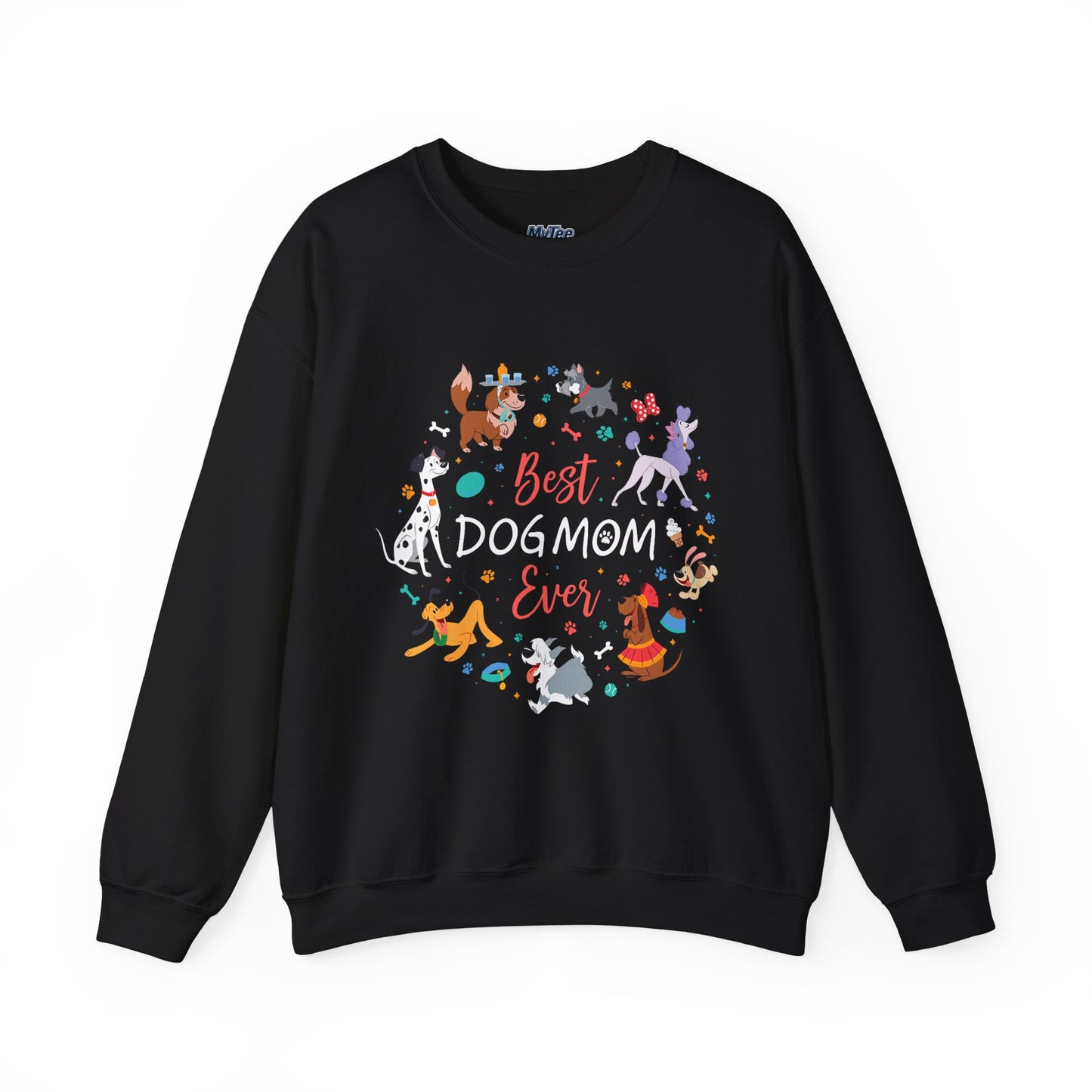 Best Dog Mom Ever Sweatshirt | Warm & Furry Crewneck