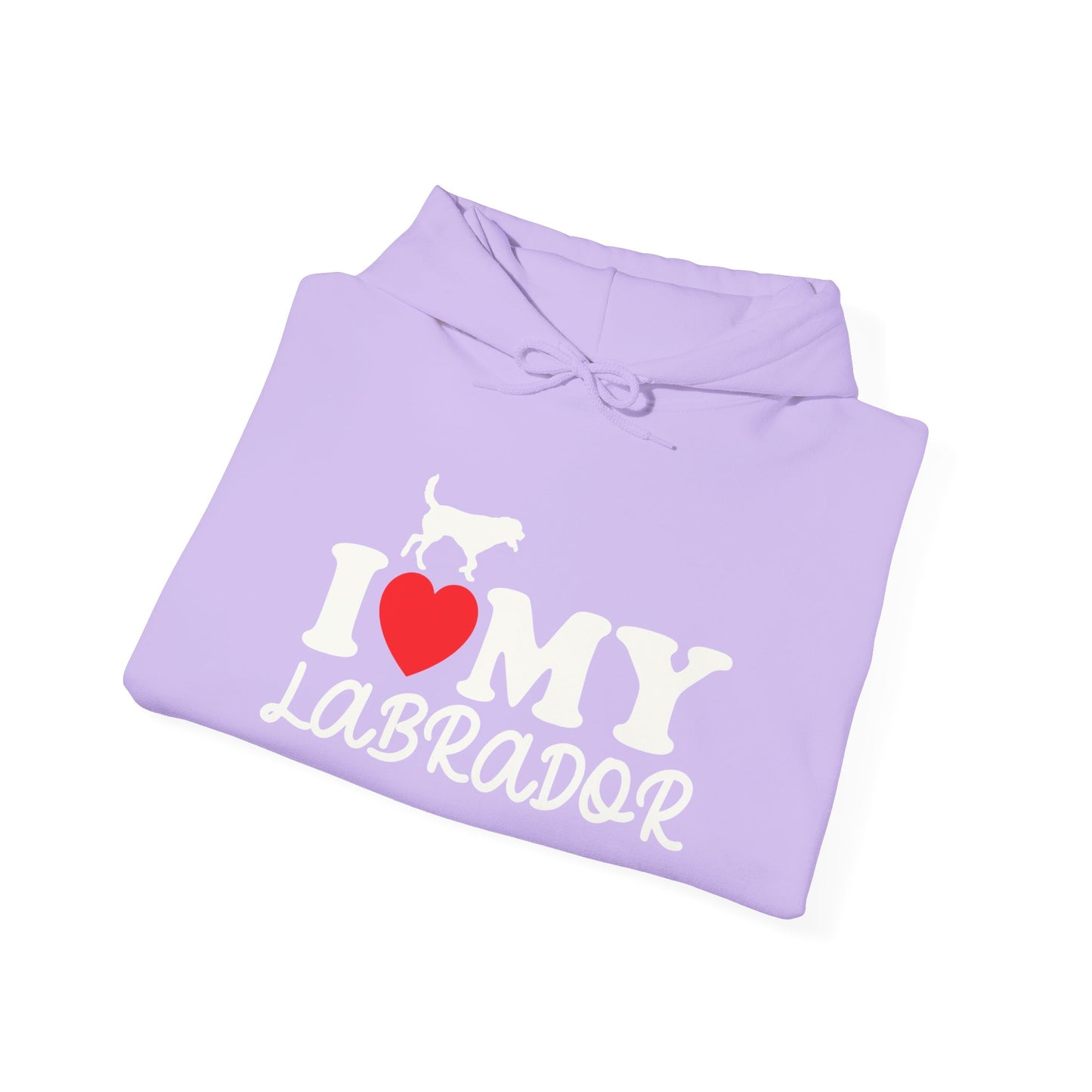 I Love My Labrador Unisex Hoodie | Adorable Warmth for Dog People