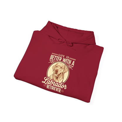 Life Is Better With A Labrador Unisex Hoodie
