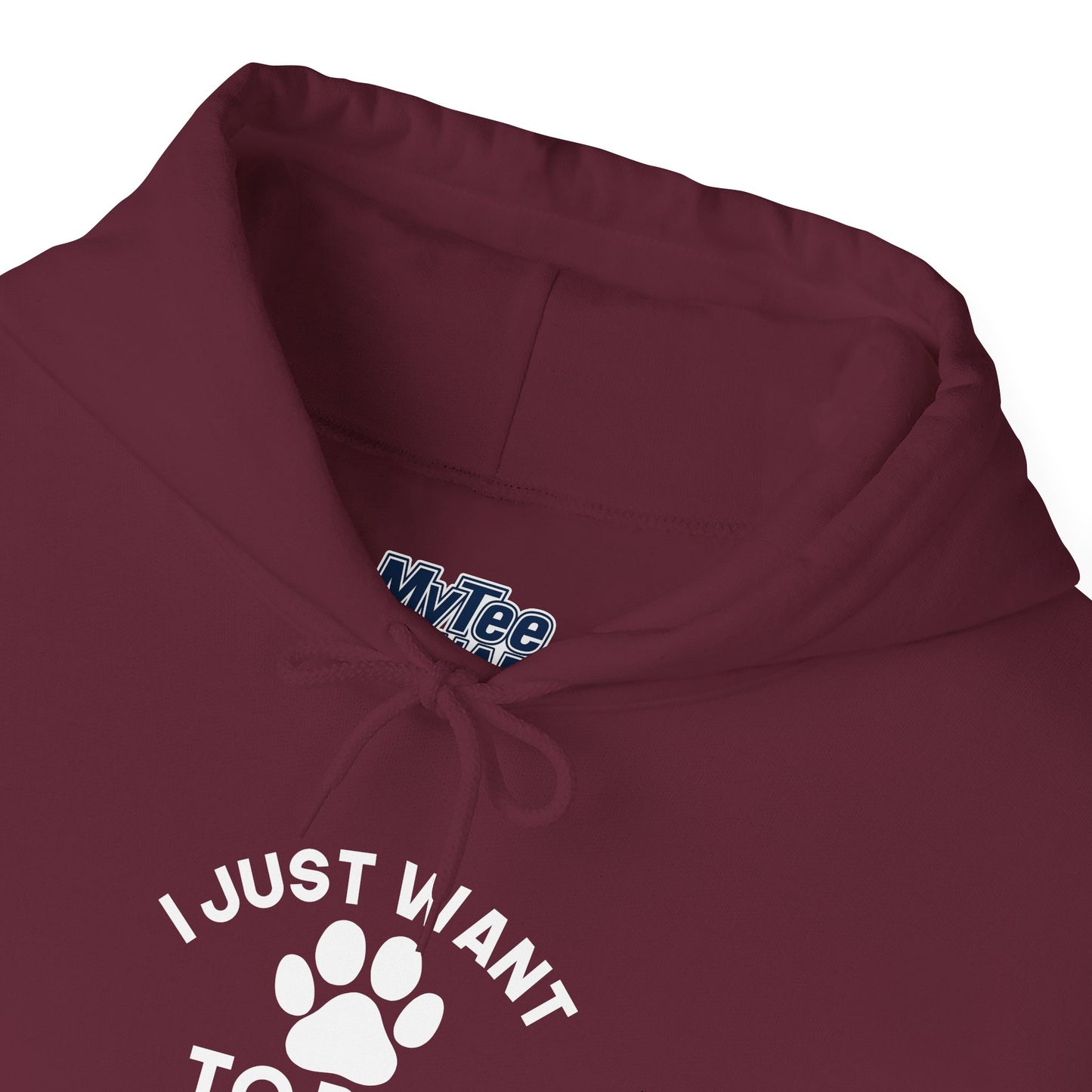 I Just Want To Be A Stay-At-Home Dog Mom Hoodie- Pup Mama Vibes