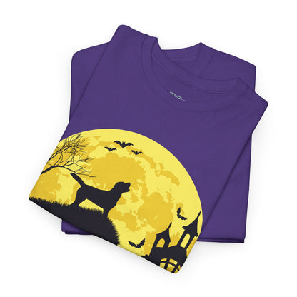 Halloween Moonlight Labrador Retriever Unisex T-Shirts