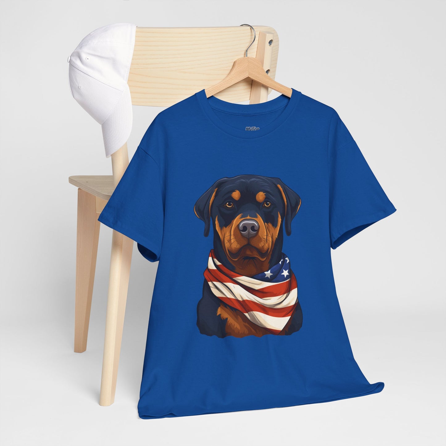 Patriotic Rottweiler Unisex T-Shirt