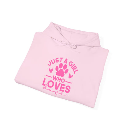 Just A Girl Who Loves Dogs Hoodie | Gift for Dog Mom