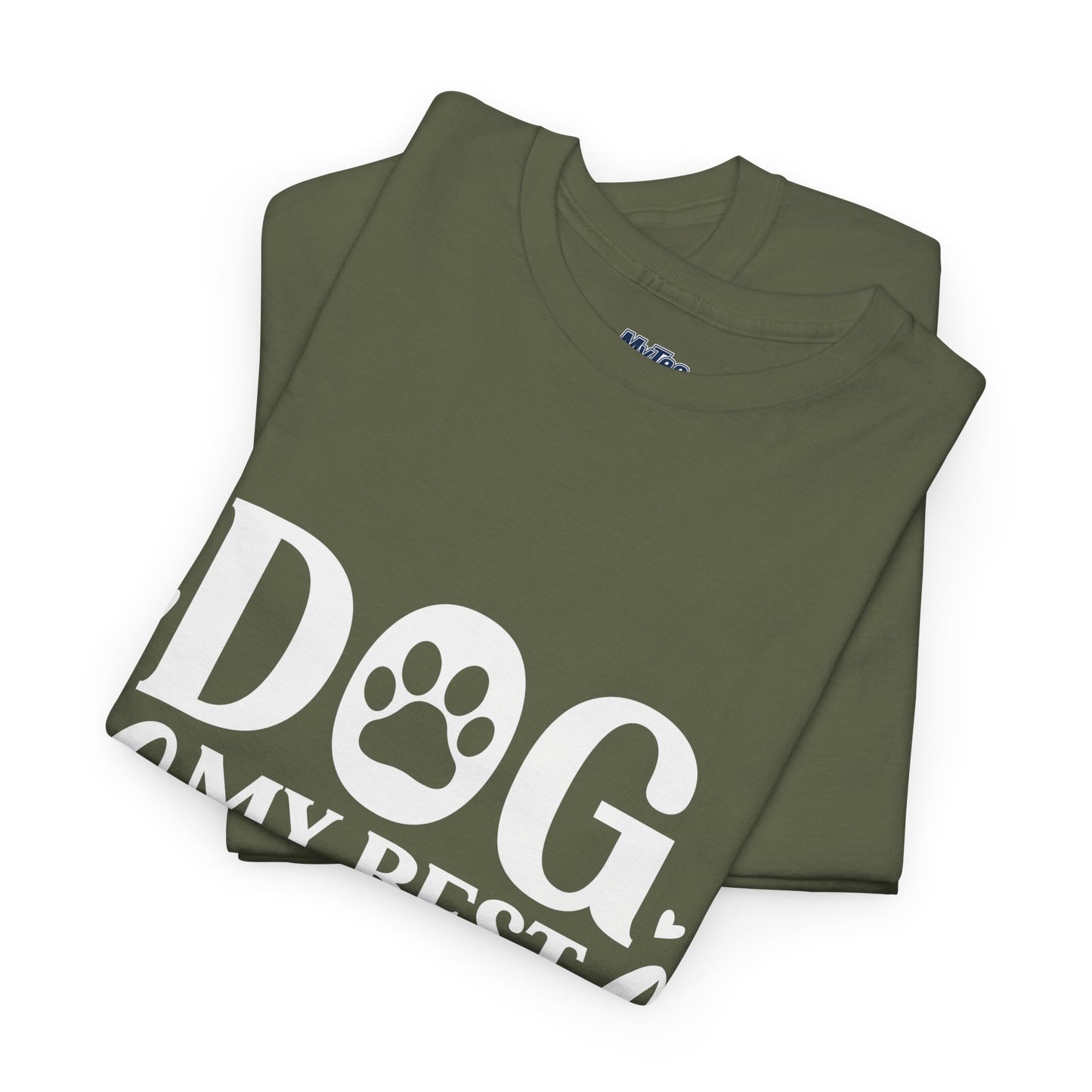 Dog My Best Friend Unisex Heavy Cotton T-Shirt | Pet Owner Apparel