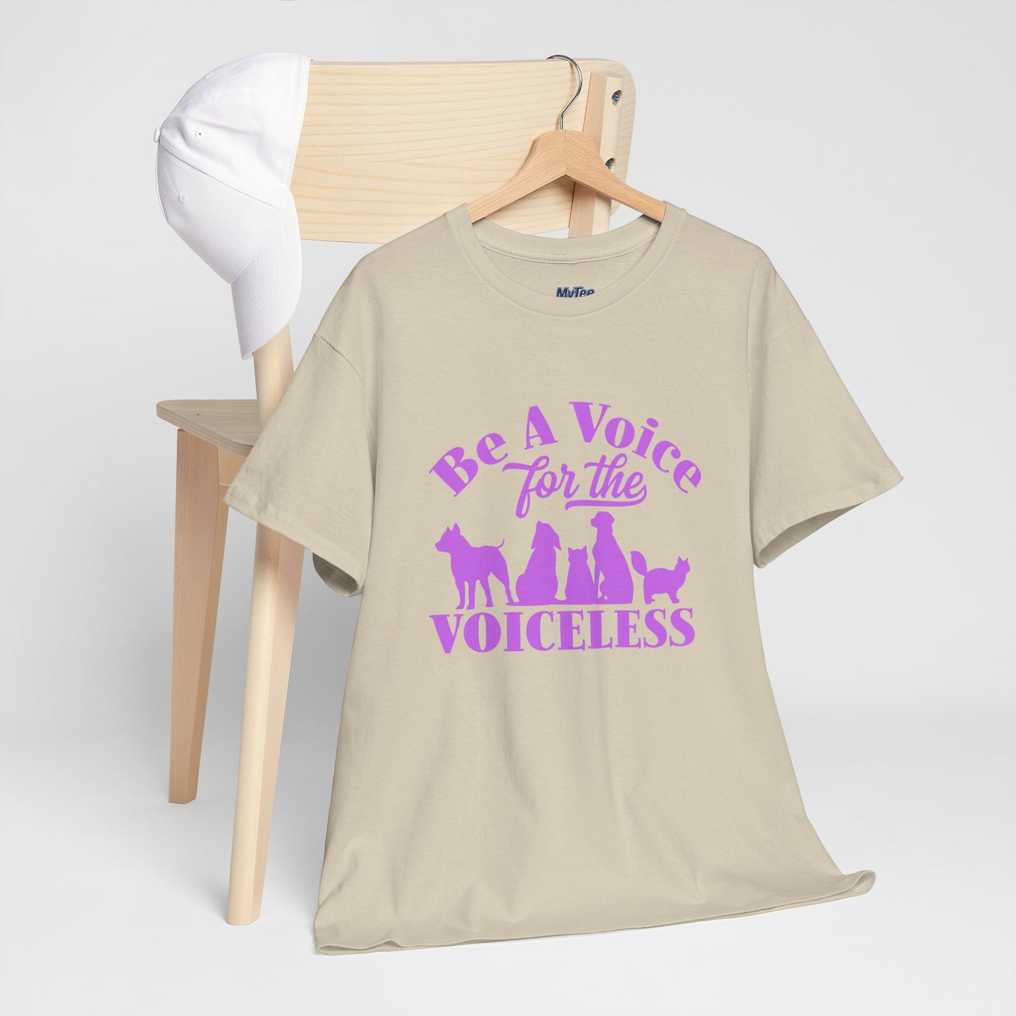 Be A Voice For The Voiceless Unisex T-Shirt | Empowering Animal Rescue Tee