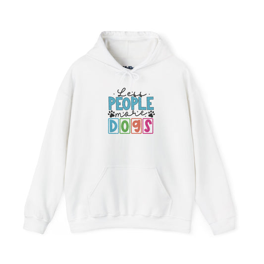 Less People More Dogs Unisex Hoodie, Gifts For Pet Owners