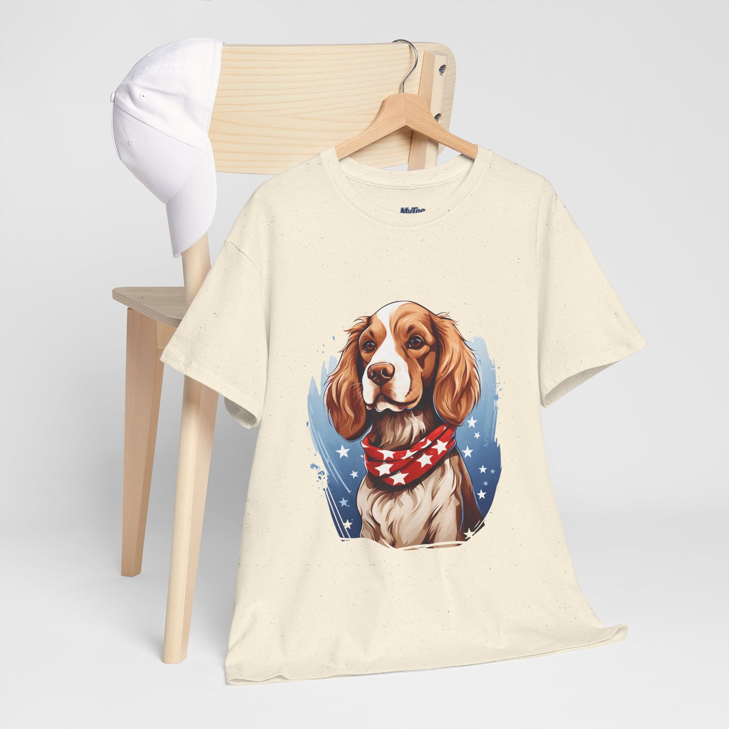 Patriotic Cocker Spaniel Unisex T-Shirt