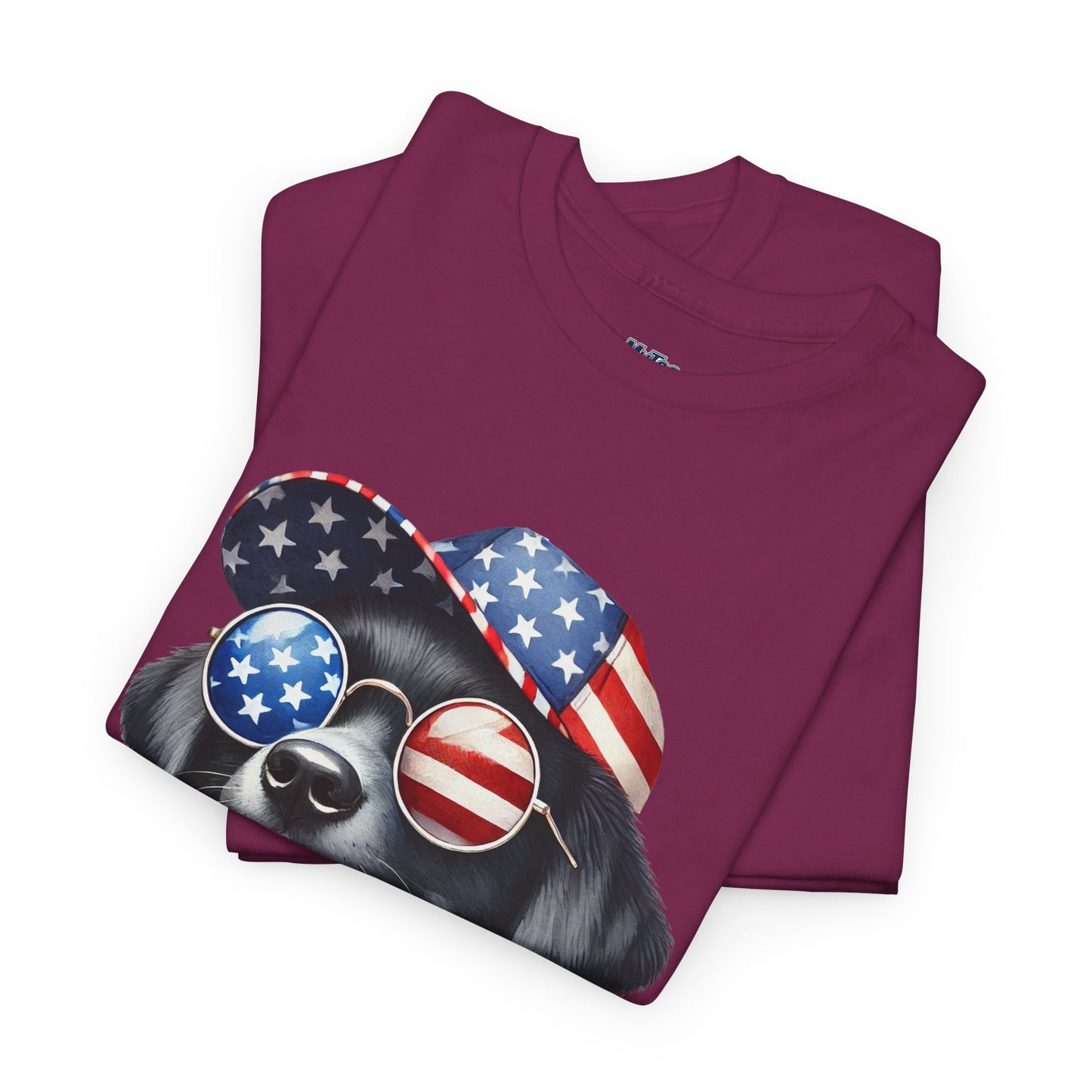 Patriotic Labrador Retriever With Sunglasses And Bow Unisex T-Shirts
