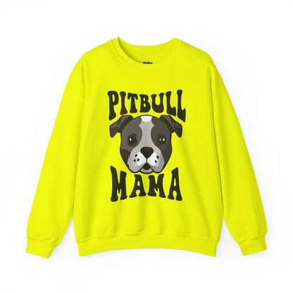 Proud Pitbull Mama Crewneck – Warm & Stylish Dog Lover Sweatshirt