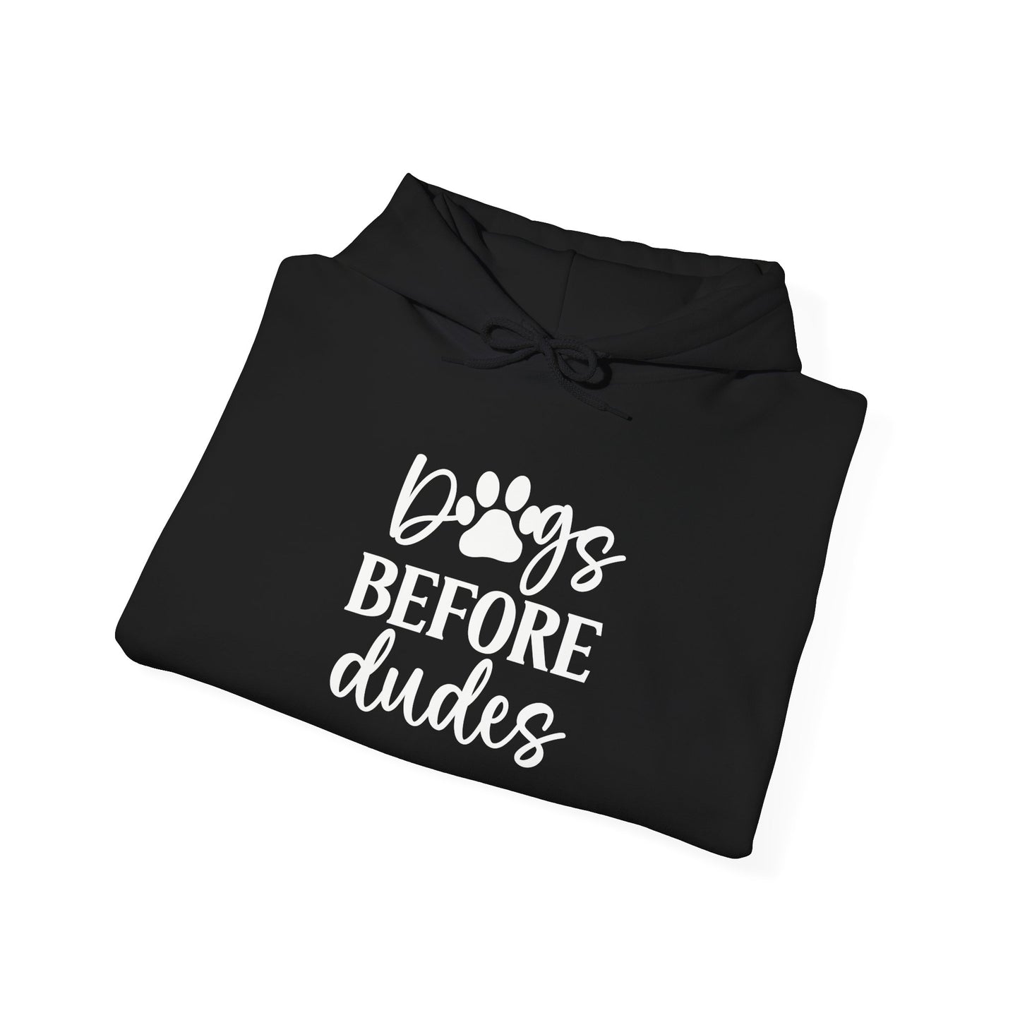 Dogs Before Dudes Hoodie | Cute Pet Lover Sweatshirt