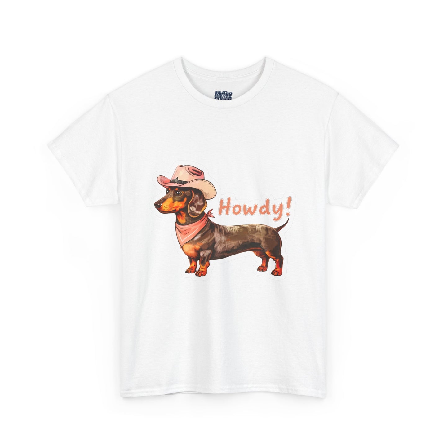 Dachshund Howdy Unisex T-Shirt – Southern Charm For Pup Fans