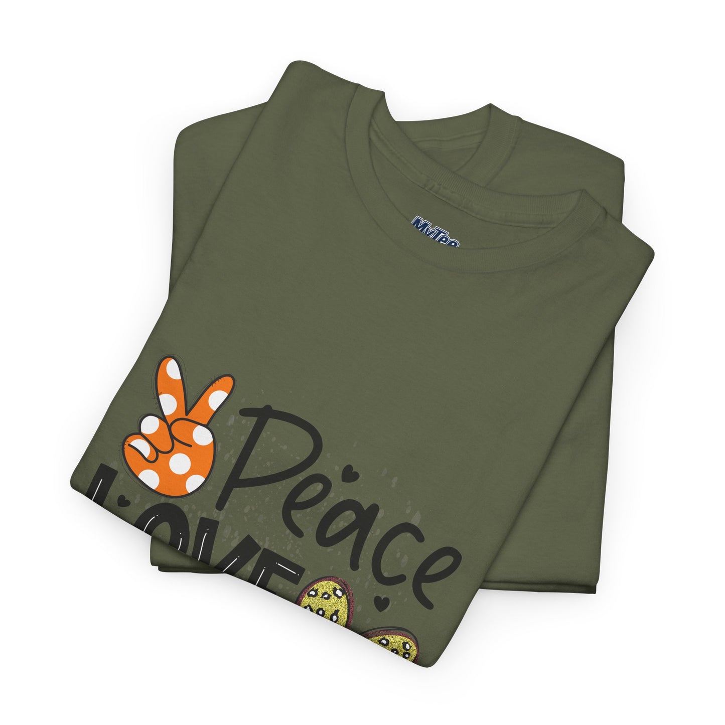 Peace Love Dogs Cotton T-Shirt