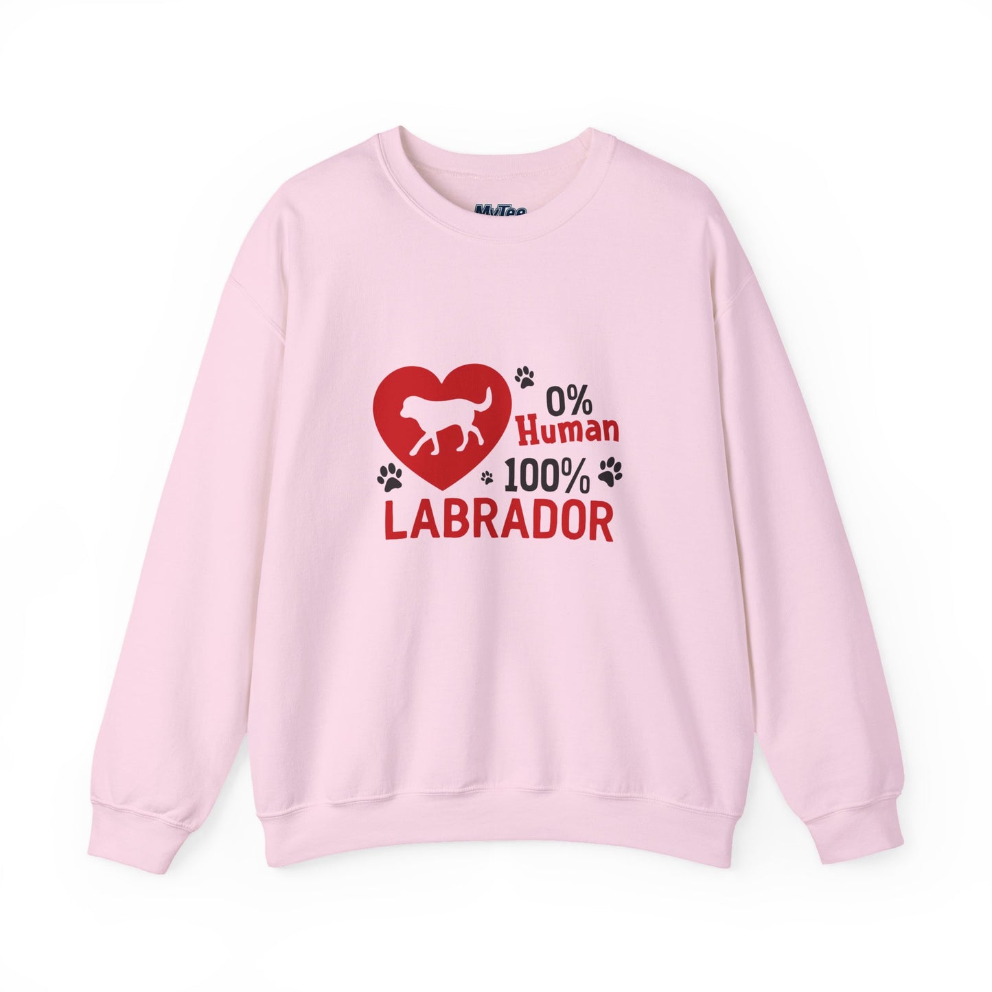 0% Human 100% Labrador Unisex Sweatshirt