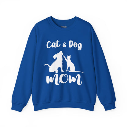 Cat & Dog Mom Sweatshirt | Double The Love, Double The Fur