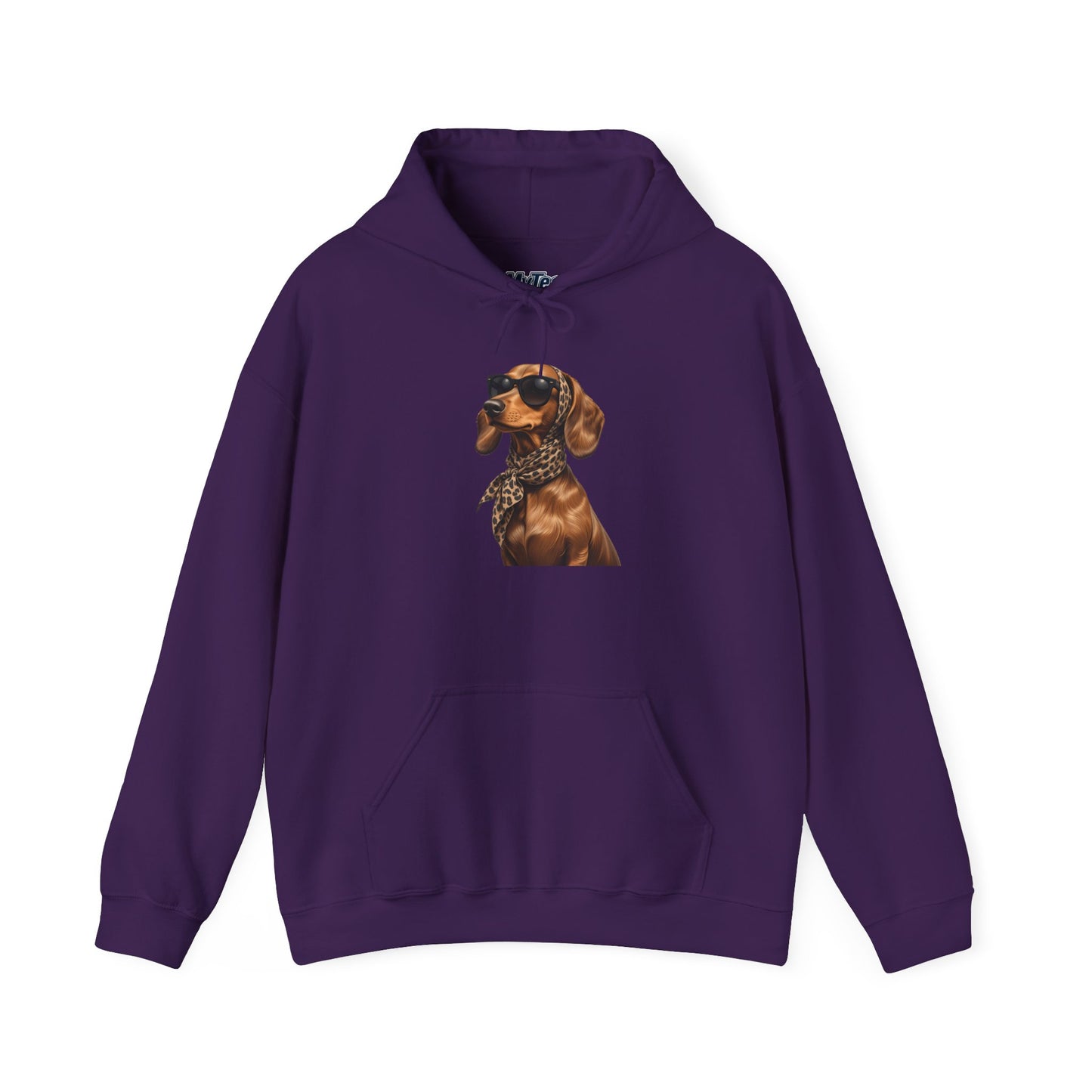 Cool Dachshund Dog Sunglasses Unisex Hoodie |  Dog Lover Gift, Pet-Themed Fashion
