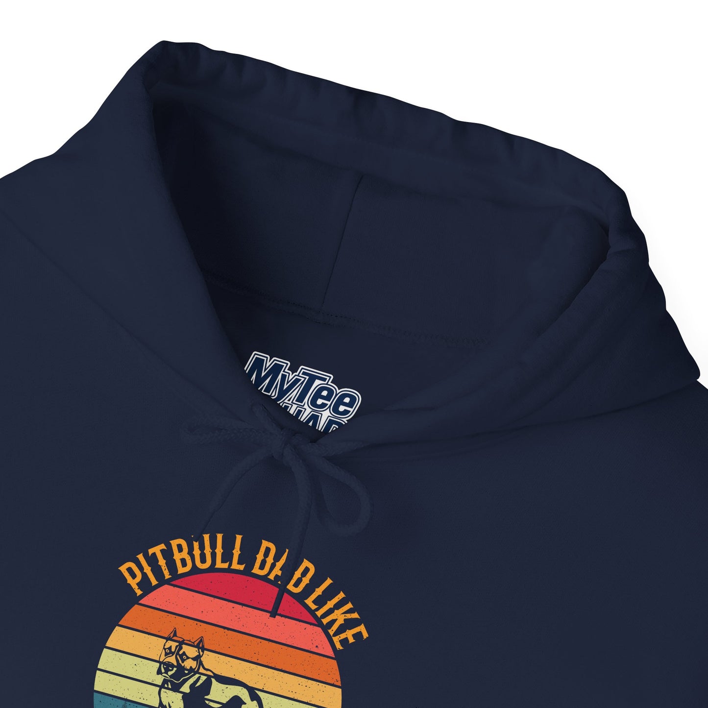 'Pitbull Dad Like A Regular Dad But Cooler' Cozy Hoodie