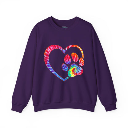 Tie-Dye Pet Love Sweatshirt – For Pet Mamas Who Shine