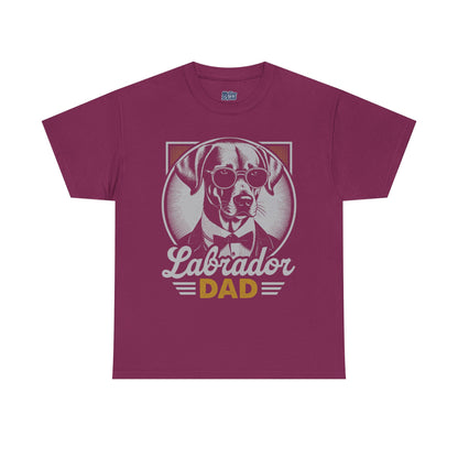 Labrador Retriever Dad Cool Dog Dad T-Shirts