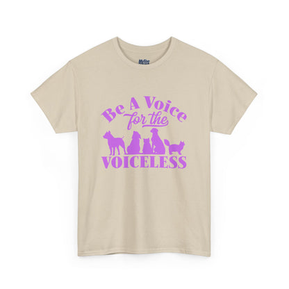 Be A Voice For The Voiceless Unisex T-Shirt | Empowering Animal Rescue Tee