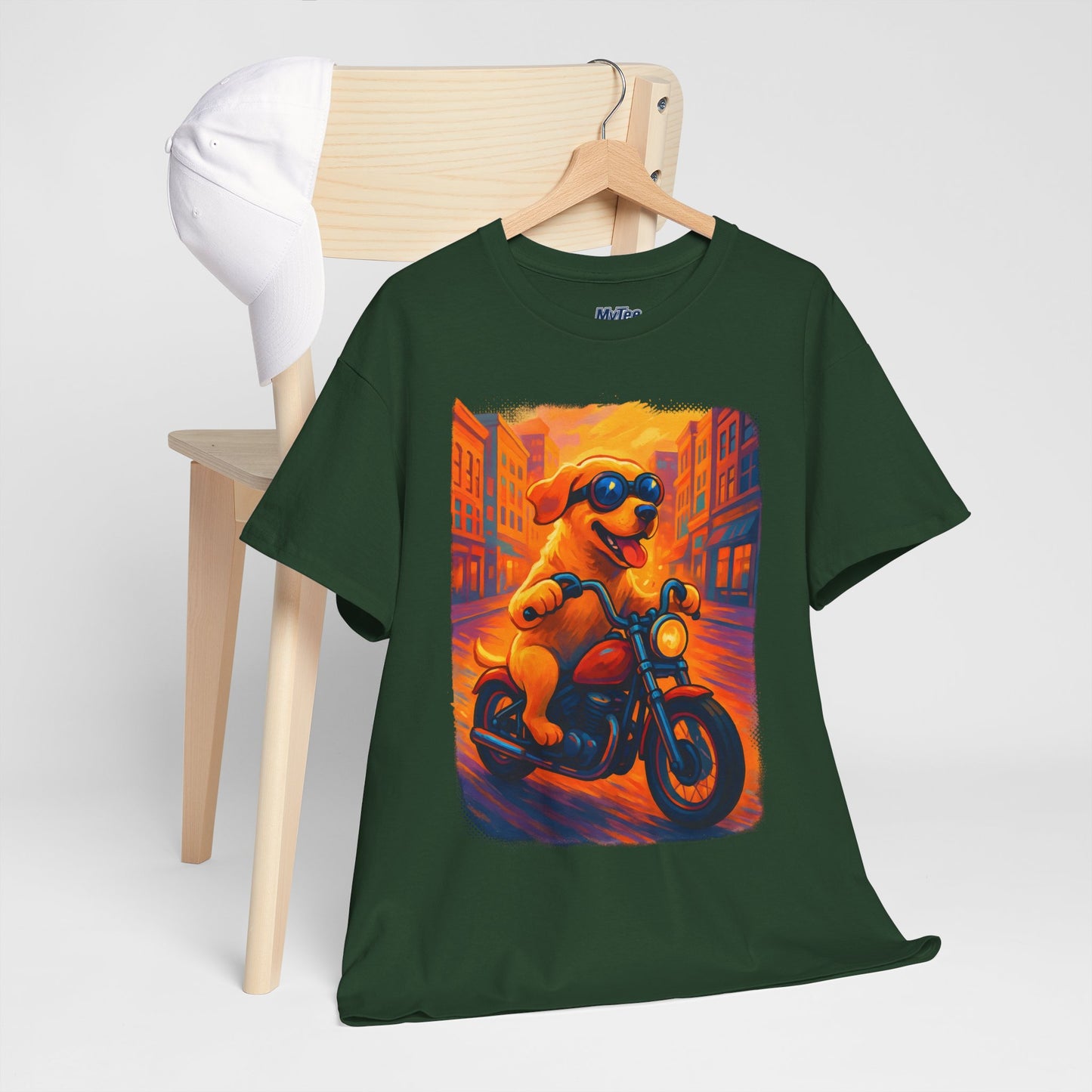 Cool Dog Biker Labrador Retriever Unisex T-Shirts