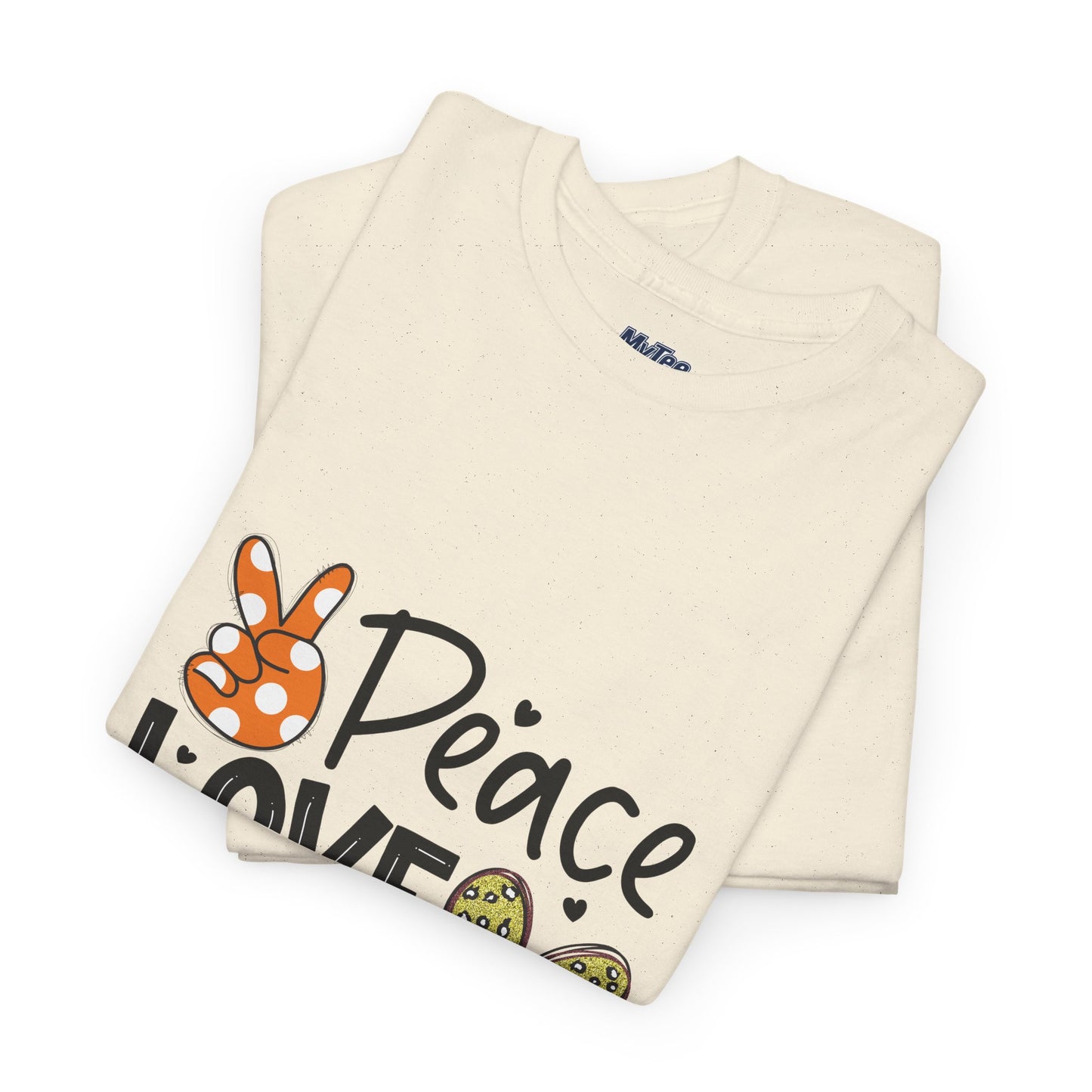 Peace Love Dogs Cotton T-Shirt