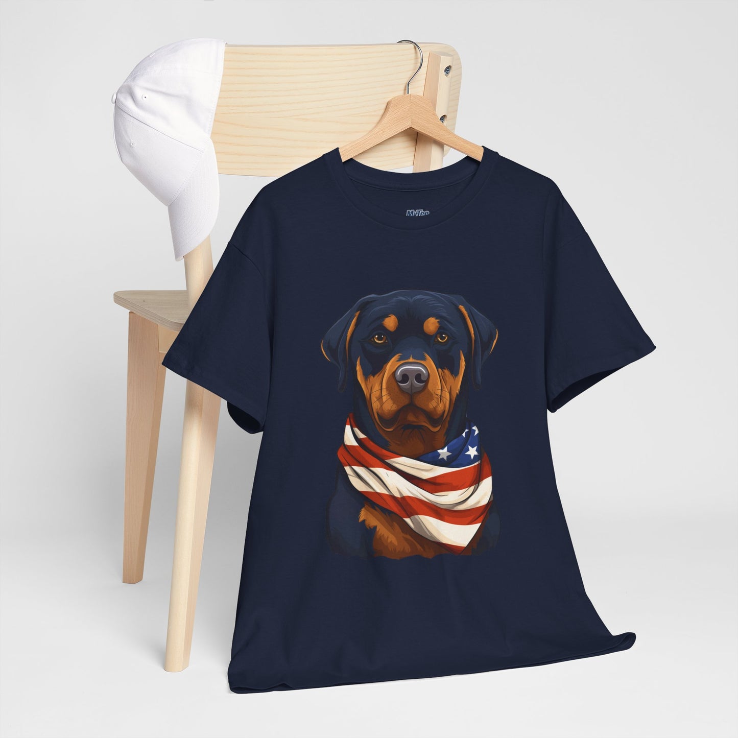 Patriotic Rottweiler Unisex T-Shirt