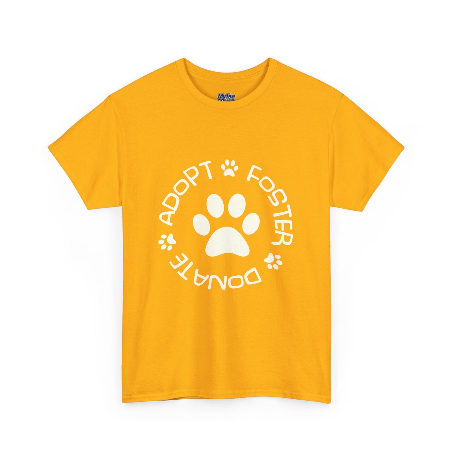 Adopt, Foster, Donate Unisex T-Shirt| Animal Rescue Support