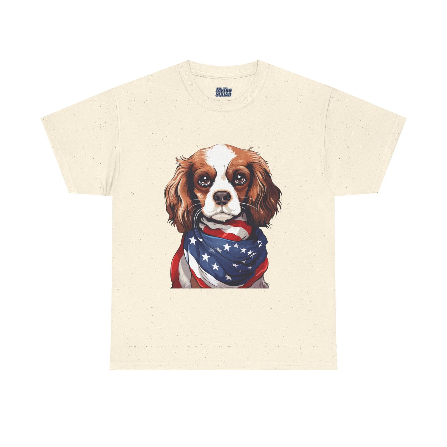 Patriotic Cavalier King Charles Spaniel Unisex T-Shirt