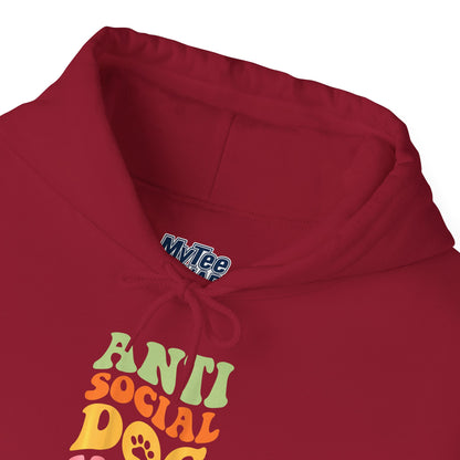 Anti-Social Dog Moms Club Hoodie | Perfect For Casual Outings