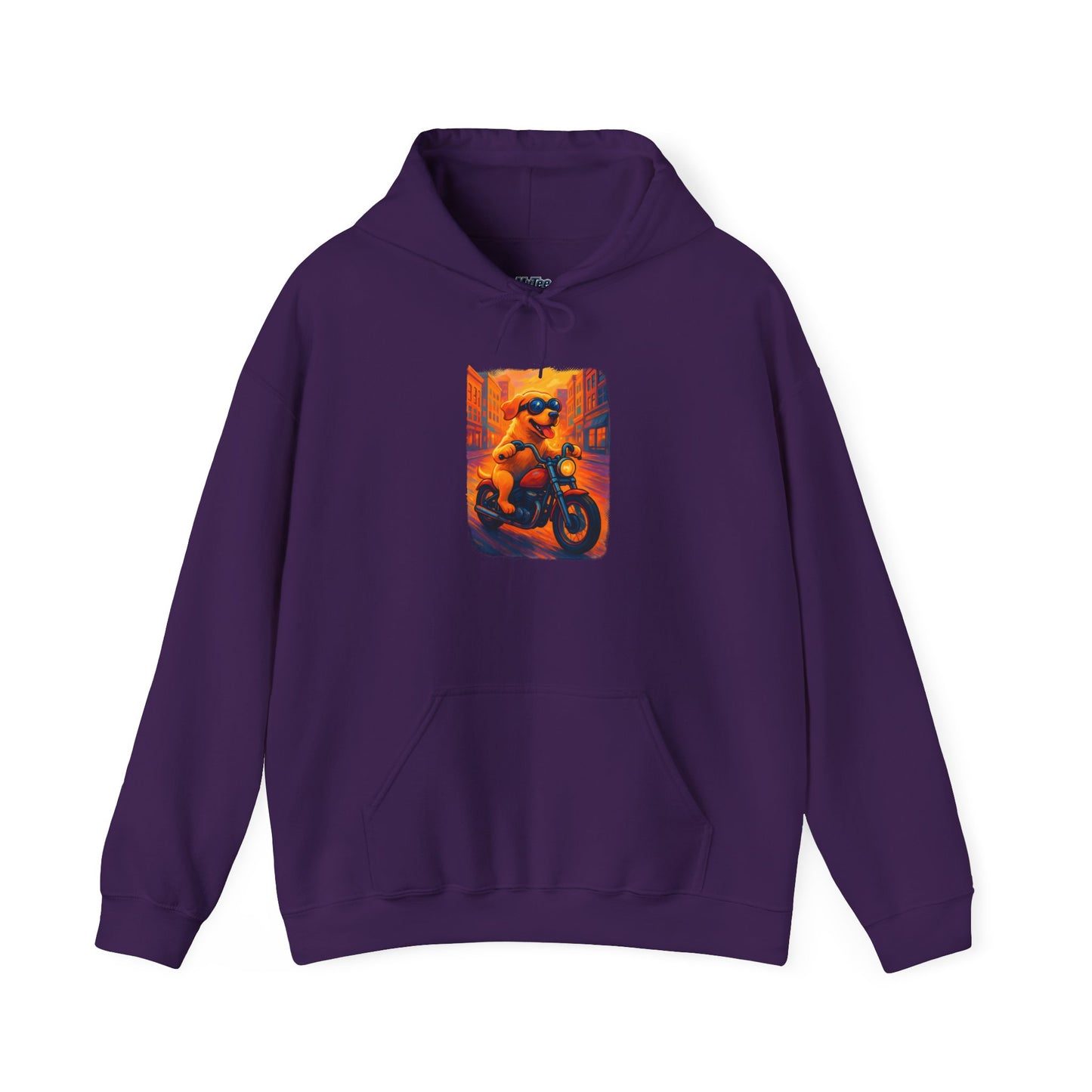 Labrador Urban Rider Hoodie – Edgy Dog Cozy Vibes