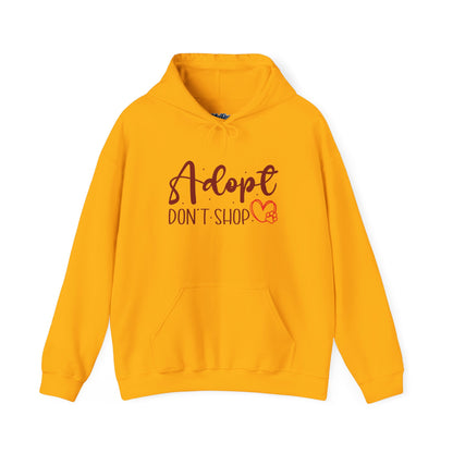 Adopt Don’t Shop Unisex Hoodie – Soft Statement Wear For Animal Lovers