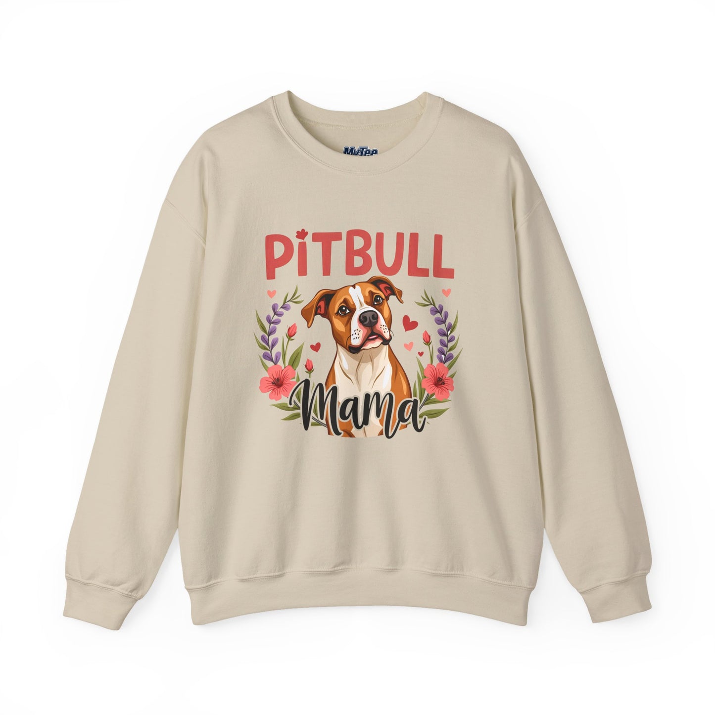 Pitbull Mama Life Sweatshirt – Comfy Wear for Pup Moms