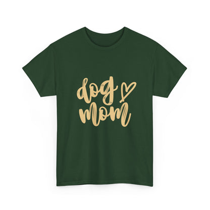 Dog Mom Cotton T-Shirt - Perfect for Dog Mothers
