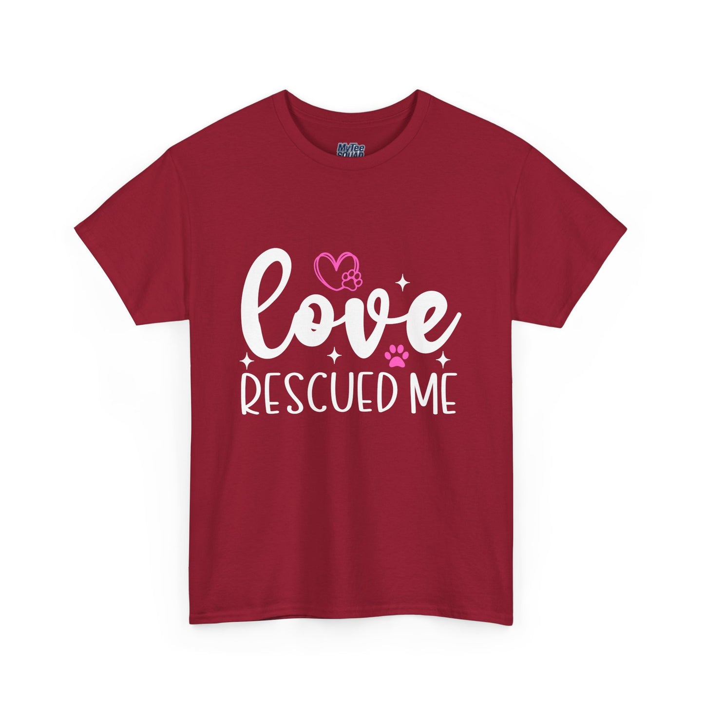 Love Rescued Me T-Shirt – Proud Rescue Pet Parent Tee