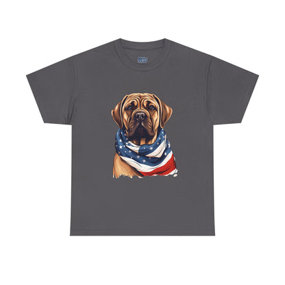 Patriotic Mastiff Unisex T-Shirt
