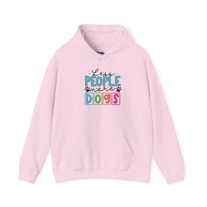 Less People More Dogs Unisex Hoodie, Gifts For Pet Owners