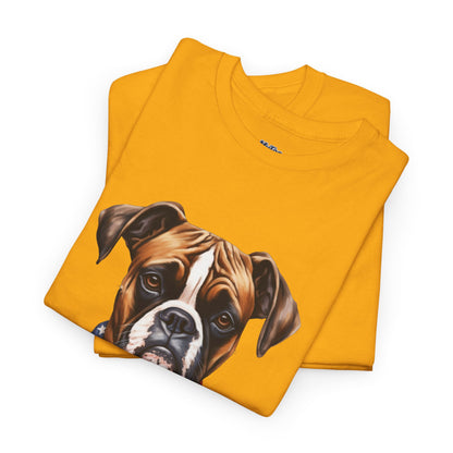 Patriotic Boxer Unisex T-Shirt