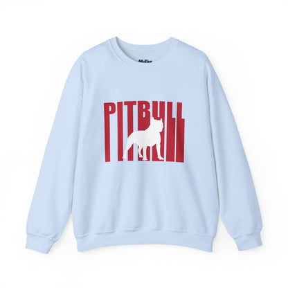 Stylish Pitbull Graphic Unisex Crewneck Sweatshirt | Dog Lover Gift