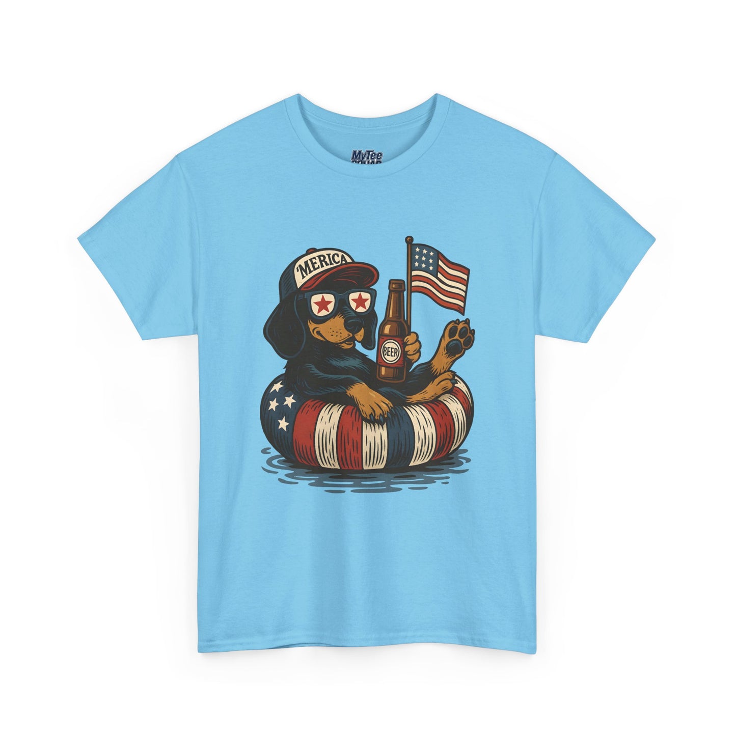 Patriotic Dachshund America Unisex T-Shirt