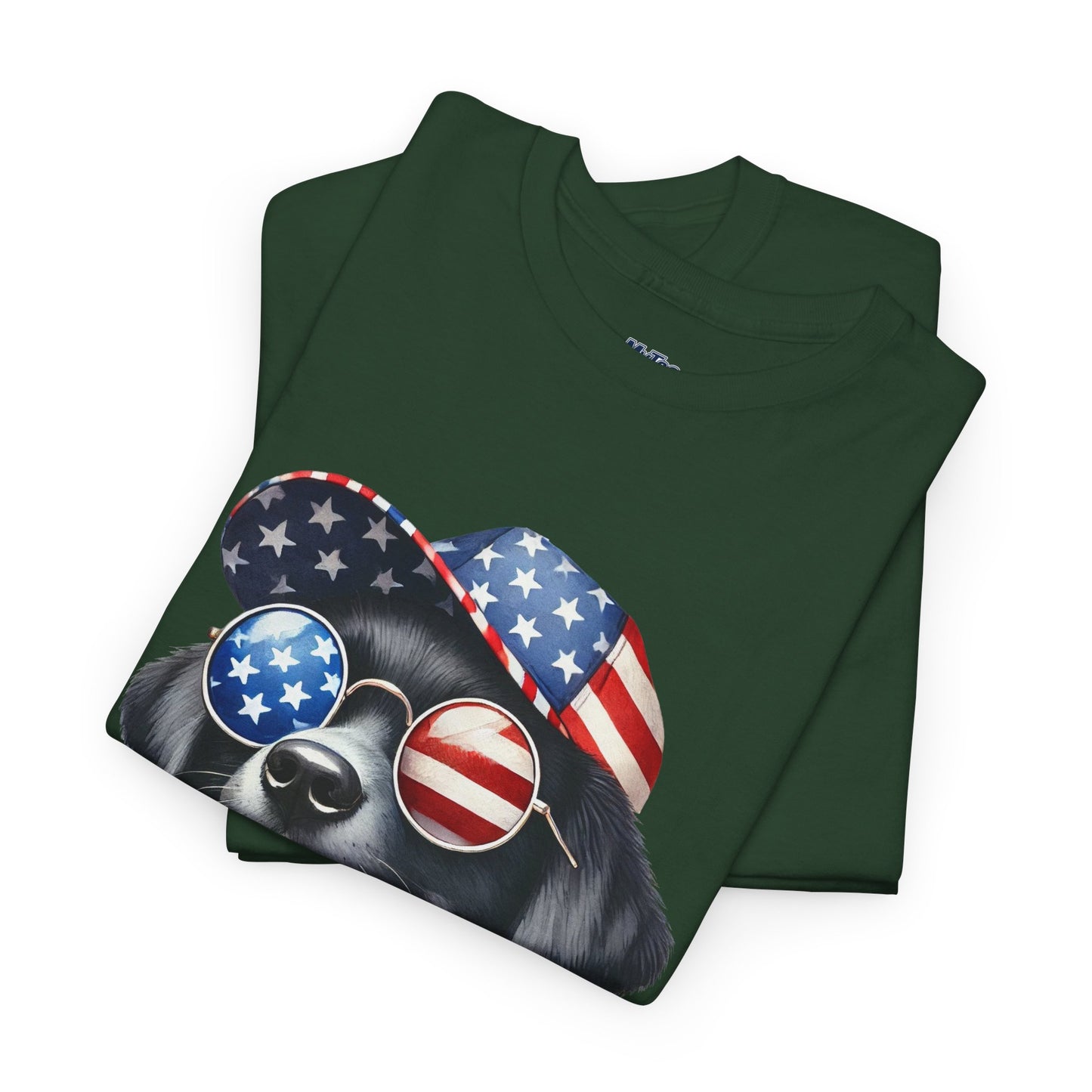 Patriotic Labrador Retriever With Sunglasses And Bow Unisex T-Shirts