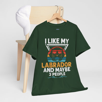 I Like My Labrador And Maybe 3 Other People - Labrador Retriever Unisex T-Shirts