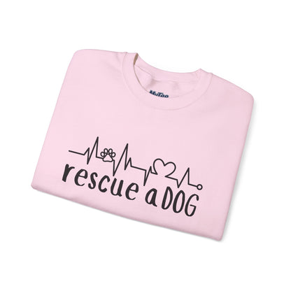 Rescue A Dog Unisex Sweatshirt | Pet Lover Gift