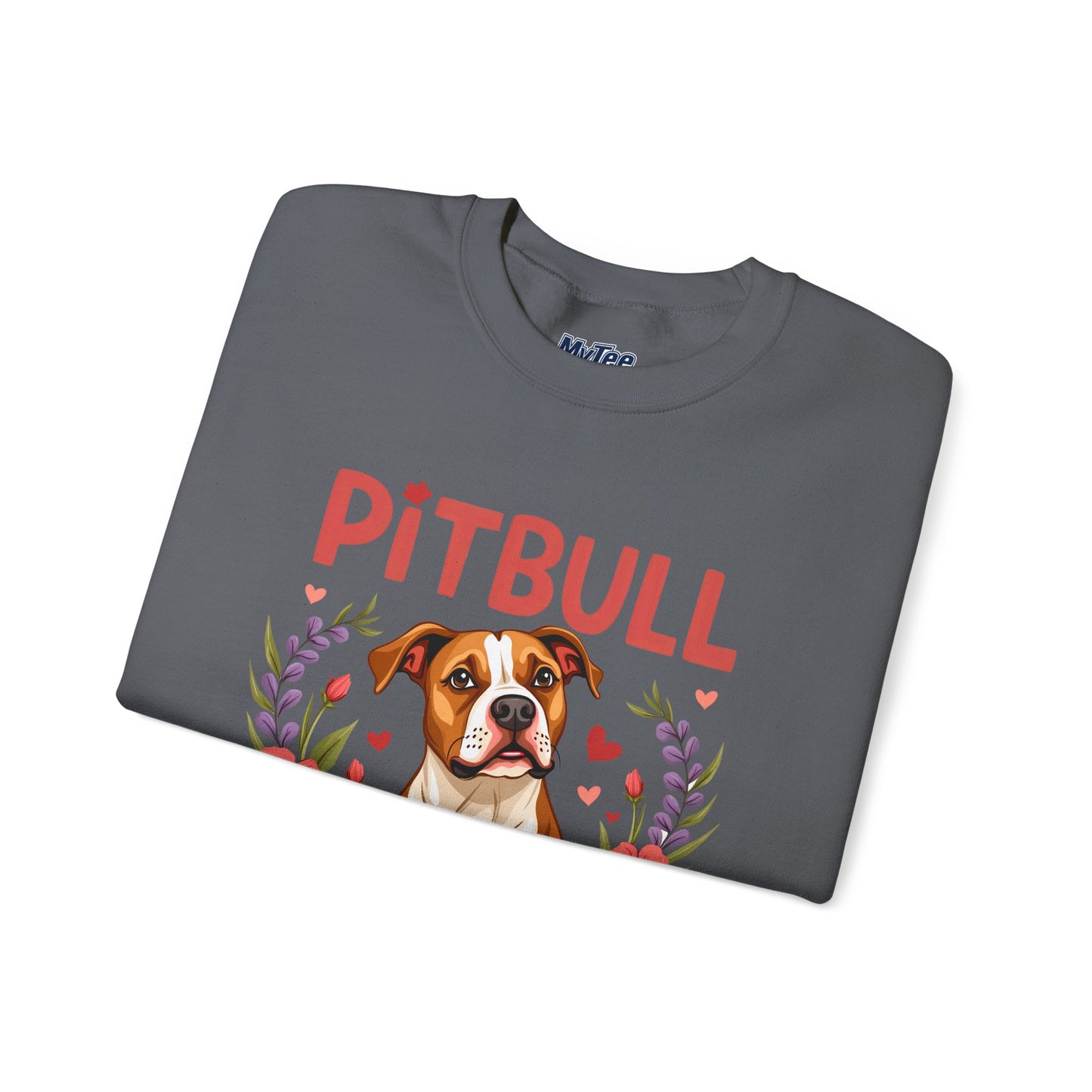 Pitbull Mama Life Sweatshirt – Comfy Wear for Pup Moms