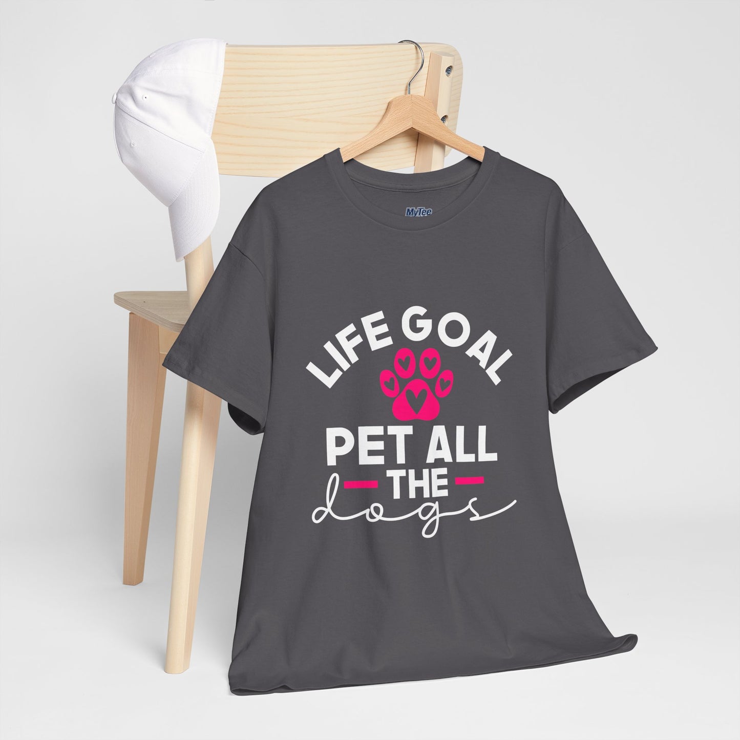 Life Goal Pet All The Dogs Unisex T-Shirt | Pet Every Pup Tee