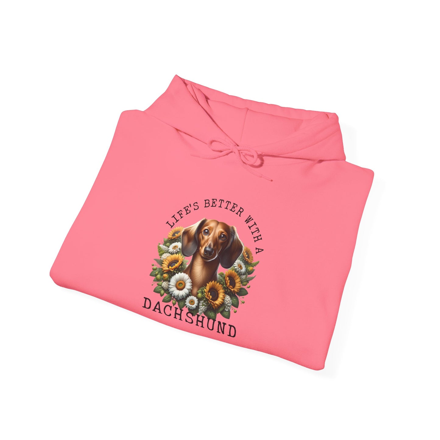 Dachshund Floral Unisex Sweatshirt