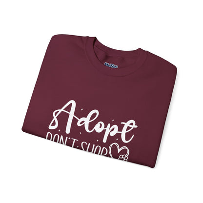 Adopt Don’t Shop Unisex Sweatshirt – Rescue Animals In Style