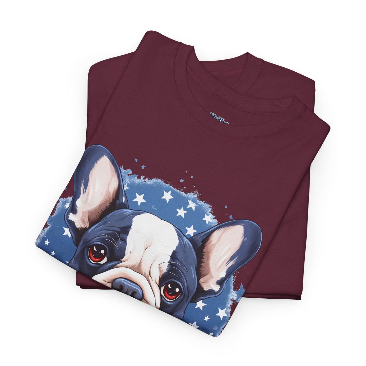 Patriotic French Bulldog Unisex T-Shirt | Dog Lover